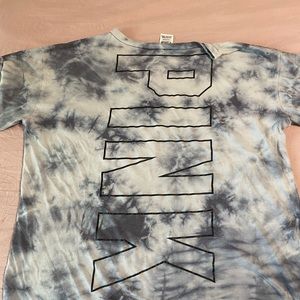 PINK Tye Dyed T Shirt size Large